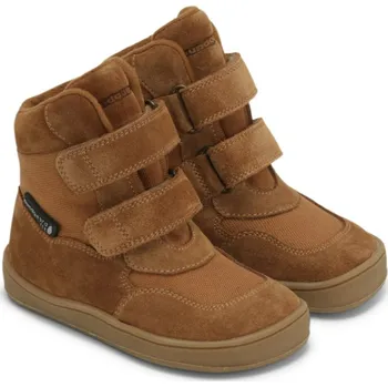 Chlapecké tenisky BUNDGAARD BAREFOOT dětská zimní obuv - Bobbie Tex Brown Velikost: 24