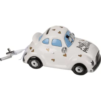 Pokladnička KupMa Svatební pokladnička auto bílé