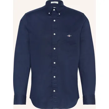 Pánská košile Gant Pánská Košile Regular Fit, tmavě modrá, 42