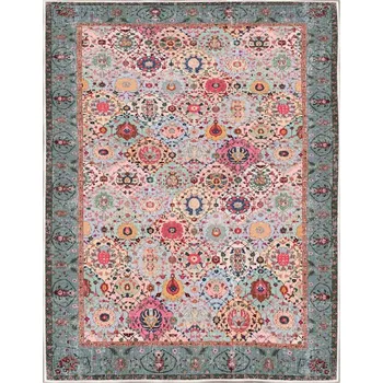 Koberec Luxusní koberec, bavlna, nízký vlas, protiskluzový, 120 x 180 cm + vyzvednutí ZDARMA