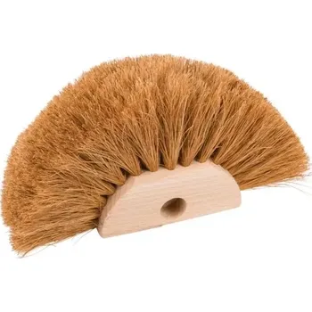 Kartáč FSC metla na pavučiny s kokosovým vláknem 125 mm (KP-5602012KR) (Dřevěná metla na pavučiny bez násady s černými syntetickými vlákny, pracovní šíře 125 mm. Na použití ve vnitřních prostorách.)