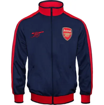 Pánská větrovka Arsenal FC Bunda Arsenal FC, modro-červená, stojáček, zip Velikost: XXL