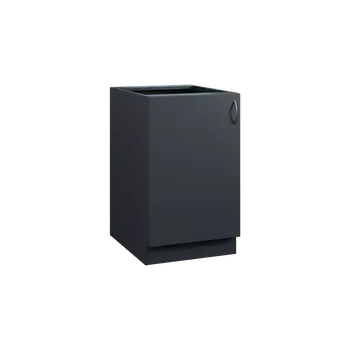 Koupelnový nábytek CS - 5D spodní skříňka, 1-dvéřová, levá, 870x500x600, antracit