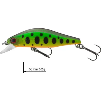 Umělá nástraha Wobler DAIWA Tournament Wise Minnow 50FS - 5 cm - Firetiger