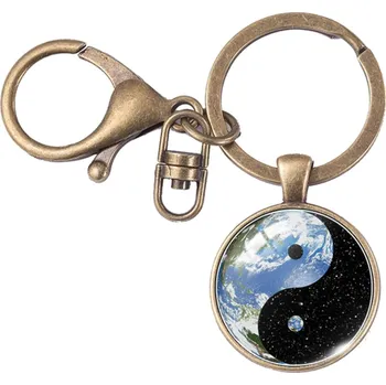 Přívěsek na klíče jin jang