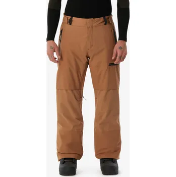 Snowboardové kalhoty DREAMSCAPE Pánské hřejivé snowboardové kalhoty 500 XL KAŠTANOVÁ|OKROVÁ