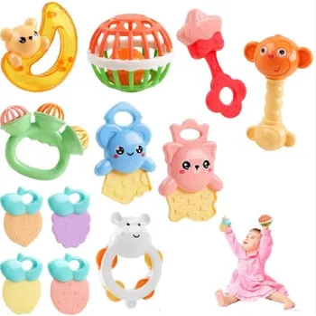 Sada nářadí Sada chrastících kousátek (0-6 m) - 12 ks (Značka: HOPTON)