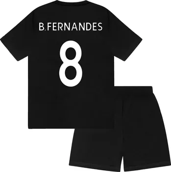 Chlapecké pyžamo MANCHESTER UNITED FC Dětské pyžamo Manchester United FC, Fernandes, krátký rukáv Velikost: 8-9 r