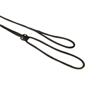 BAFPET Vodítko předváděcí z šité kulaté kůže černé 140cm Varianta: 5mmx140cm