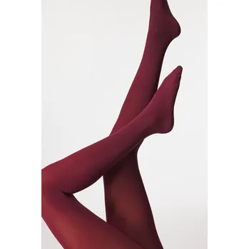 Dámské punčochy lady B Punčochové kalhoty Micro 100 DEN M granátová