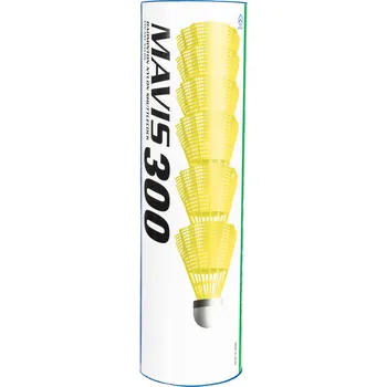 Badmintonový košíček YONEX Badmintonové míčky Yonex Mavis 300 6 ks žluté