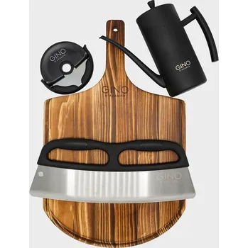 Pec na pizzu Pece na pizzu GINO SET/4ks na pizzu GINO - prkénko/konvice/kráječ/kolečko