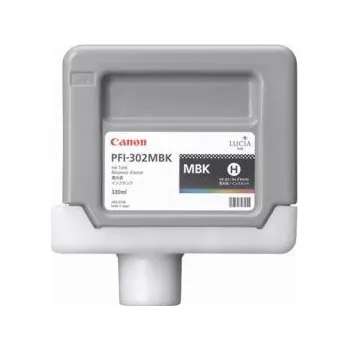 Canon originální ink PFI-302 MBK, 2215B001, matt black, 330ml