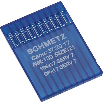 Strojové jehly pro průmyslové šicí stroje Schmetz 135X17 SERV 7 130