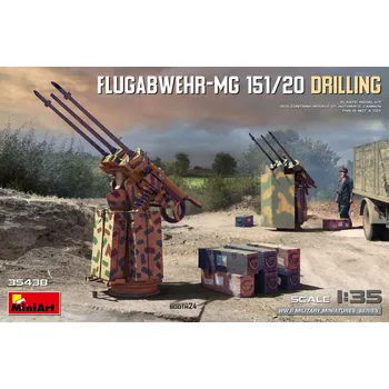 Plastikový model 1:35 Flugabwehr-MG 151/20 Drilling
