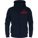 Arsenal FC Mikina Arsenal FC, tmavě modrá, kapuce, zip Velikost: M
