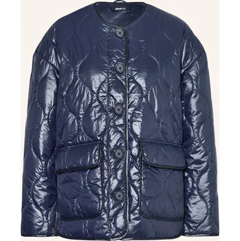 Dámský blejzr Gina Tricot Dámská Prošívaná Bunda, tmavě modrá, 38