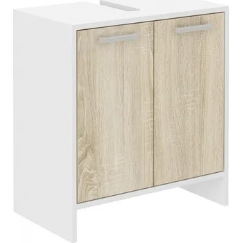 Casarredo Skříňka pod umyvadlo 2-dvéřová BRANDI bílá/ dub sonoma
