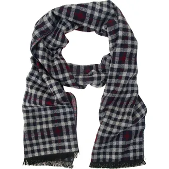 Šála Pánská šála Avantgard - modrá / bordó 957-01683-0