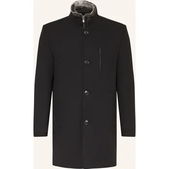 Pánský zimní kabát Strokesman's Pánský Kabát S Umělou Kožešinou A Odnímatelnou...