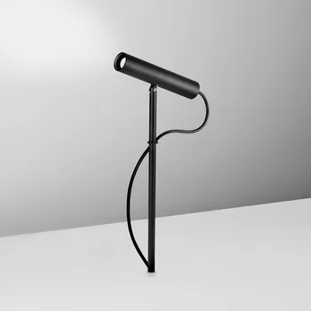 Egger Licht Egger DLS zemní bodový reflektor Výška tyče 50 cm černá 3 000 K 1 x 7 W LED - Doprava zdarma