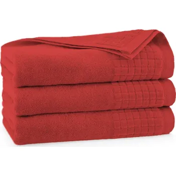 Ručník DARRÉ Egyptská bavlna ručníky a osuška Saveli - červená Velikost: ručníček 30 x 50