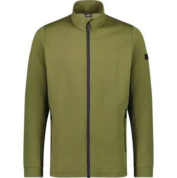 Pánská mikina Merino mikina MONS ROYALE ARCADIA MERINO FLEECE JACKET dark olive Velikost: M