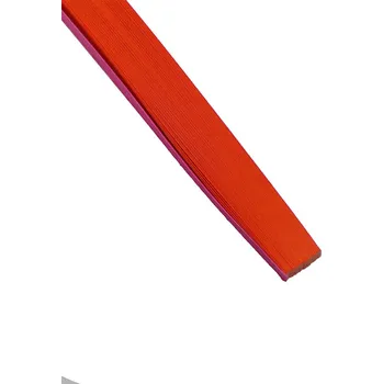 Barevný papír Pro Háčkování Proužek Quilling 6 mm oranžový