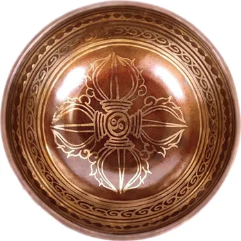 Perkuse Tibetská mísa z Nepálu 585 g, tóny H a F