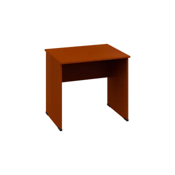 Psací stůl CPL 27 - 8 stůl kancelářský, dřevěná podnož, deska 25 mm, široký 800 mm, třešeň šumavská