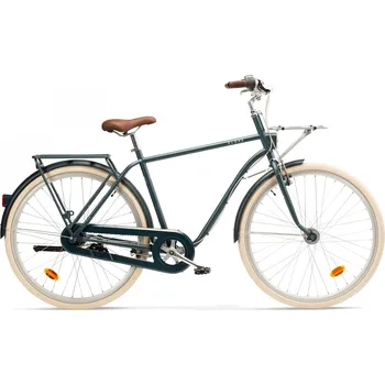 ELOPS Městské kolo Elops 540 s vysokým rámem S MODRÁ|ZELENÁ 2025