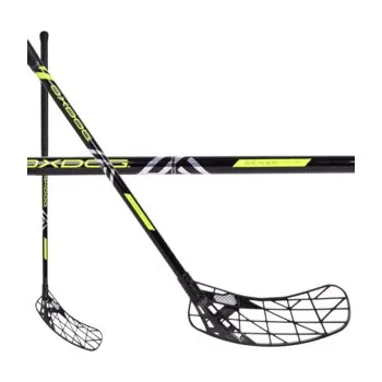 Florbalová hůl Oxdog SENSE HES 29 YL SWEOVAL MBC Florbalová hůl žlutá, Levá (levá ruka dole), 96cm (=106cm)