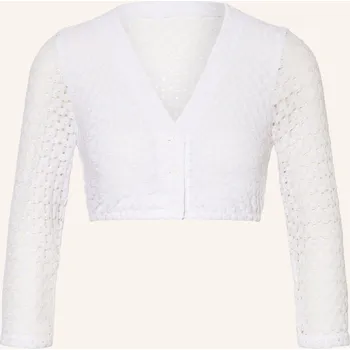 Waldorff Dámská Dirndl Halenka S 3/4 Rukávem, bílá, 32