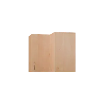 Šatní skříň CHRD5 - 6 horní skříňka, 1-dveřová, rohová, pravá, 580x600x600, javor horský