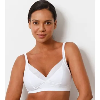 Podprsenka Podprsenka Feel Good Support z mikrovlákna, bez kostic bílá 90C