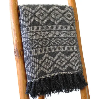 Přehoz na lůžko Boho přehozy Barva: Geometrie
