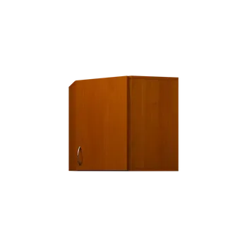 Kuchyňská skříňka CHR5 - 40 horní skříňka, 1-dveřová, rohová, pravá, 580x600x600, třešeň šumavská
