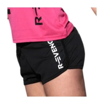 Dámské kraťasy R-EVENGE Dámské fitness šortky černá L ČERNÁ