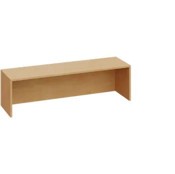 Stolová deska CNN 2 - 120 nástavba stolová, deska 25 mm, 342x1200x340, javor horský