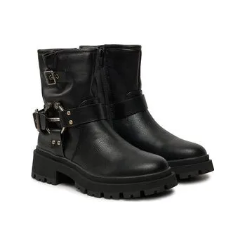 Dámské kozačky Polokozačky MEXX MI001713043W Černá 38