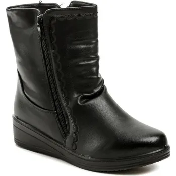 Dámská zimní obuv Scandi 262-0227-A1 černé dámské zimní boty EU 39 + DÁREK