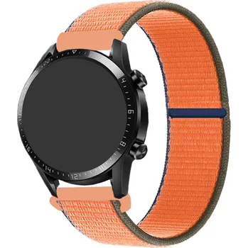 MůjMiBand.cz Nylonový náhradní řemínek pro chytré hodinky 22mm Barva: kumkvatově oranžová