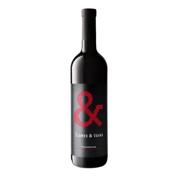 Frankovka 2022, pozdní sběr, Víno Zlomek & Vávra, suché