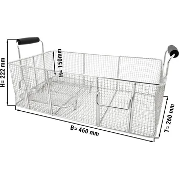 Příslušenství pro fritézu G.Gastro Koš do fritézy - 20 litrů - pro EFJ-30