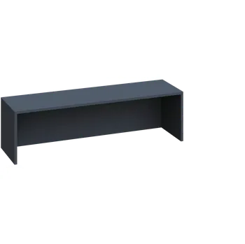 Stolová deska CNN 2 - 120 nástavba stolová, deska 25 mm, 342x1200x340, antracit