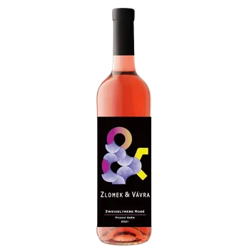 Zweigeltrebe 2023, pozdní sběr, Víno Zlomek & Vávra, polosuché