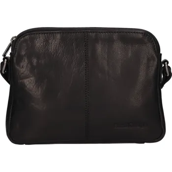 Kabelka Dámská kožená crossbody kabelka SendiDesign Matilda - černá