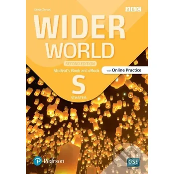 Učebnice Wider World Starter Student´s Book with Online Practice, eBook and App, 2nd Edition - Sandy Zervas Pearson