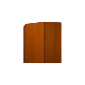 Kuchyňská skříňka CHR - 40 horní skříňka, 1-dveřová, rohová, pravá, 730x600x600, třešeň šumavská