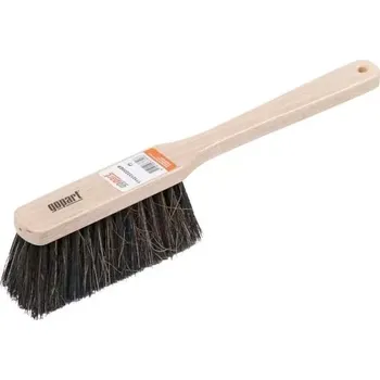 Dřevěný smetáček Gopart 300 mm (KP-1710133200GP) (Dřevěný ruční smetáček Gopart s dřevěnou rukojetí 300 mm a pracovní šíří 300mm. Smetáček má přírodní hnědé štětiny.)